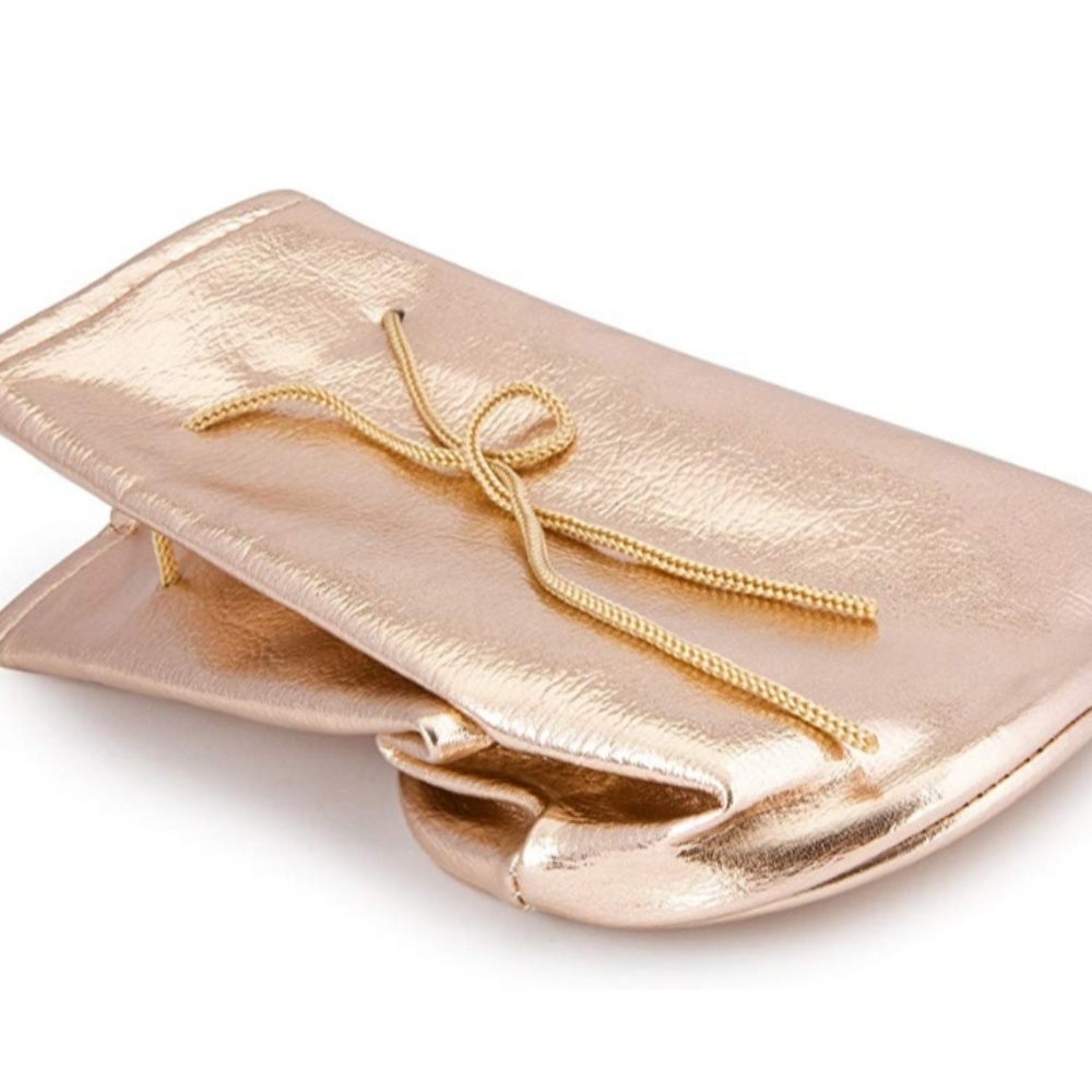 Travel Rose Gold Makeup Pouch